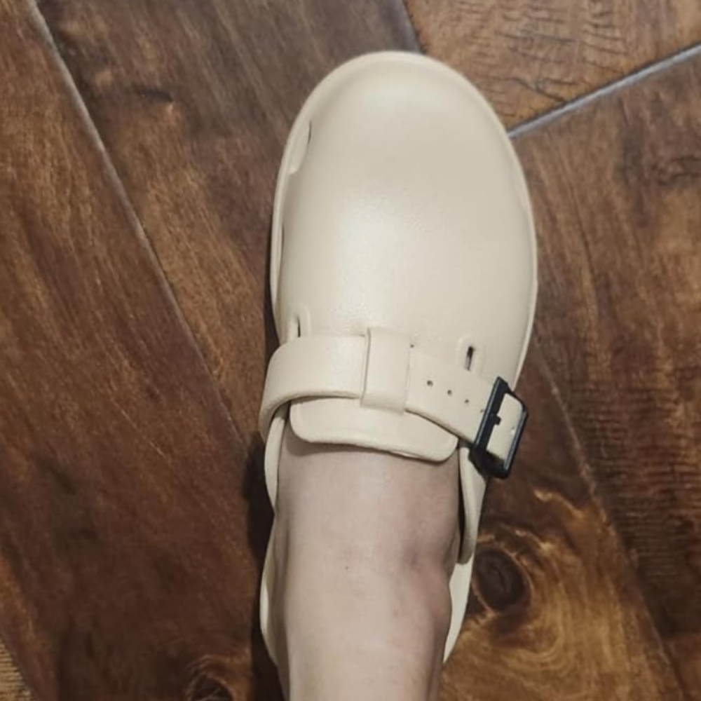 Beige Clogs - Picture 2 of 5